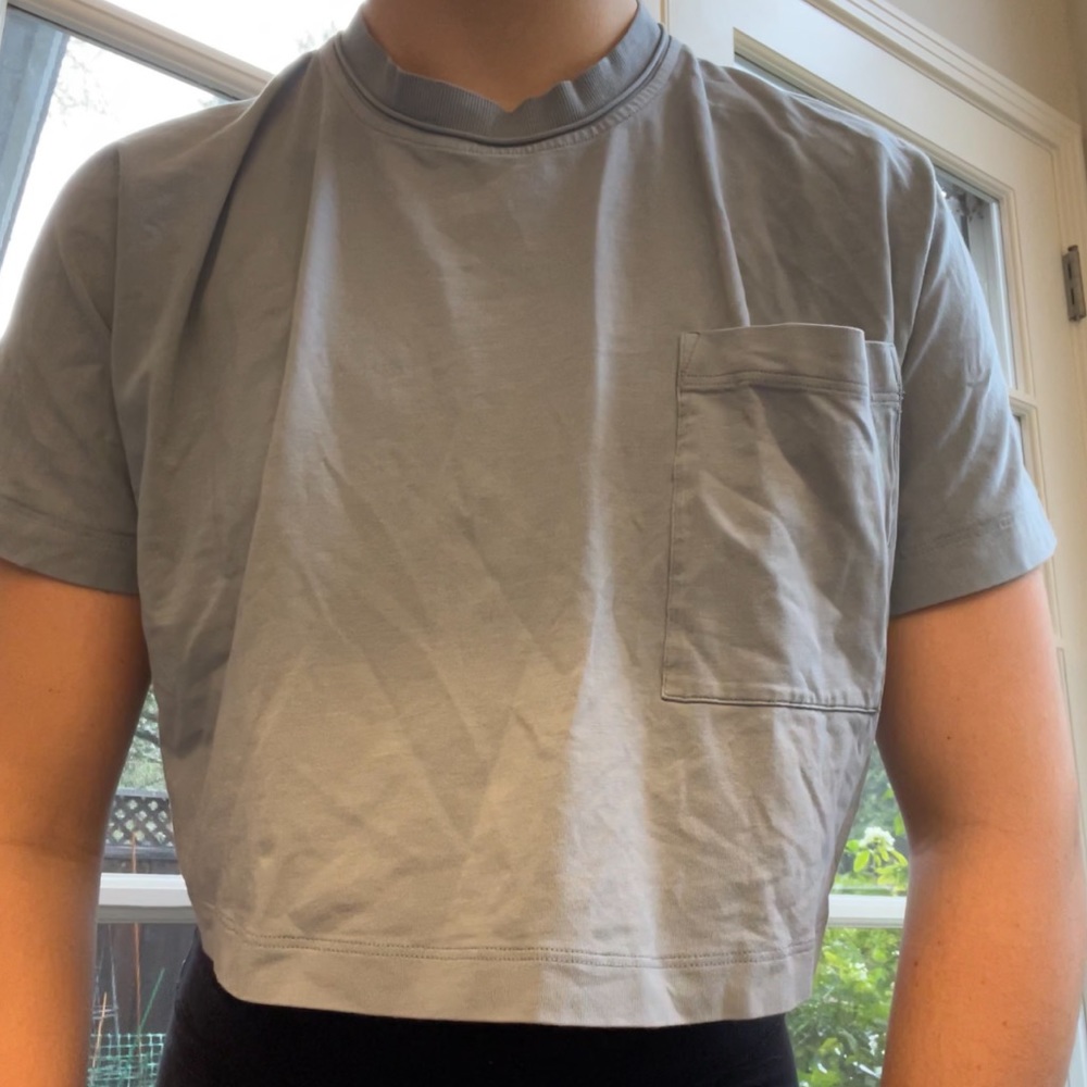 Lululemon “All Yours” Cropped tee